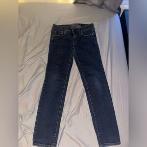 American Eagle dark blue jeans